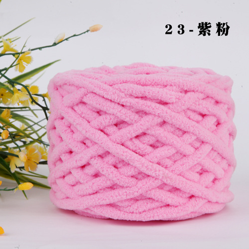 Picture of 0.1kg Ice Yarn Thick Wool Wholesale Single-Strand Knitting Handmade Yarn Icelandic Yarn Hand-Knitted Scarf Yarn Baby Yarn