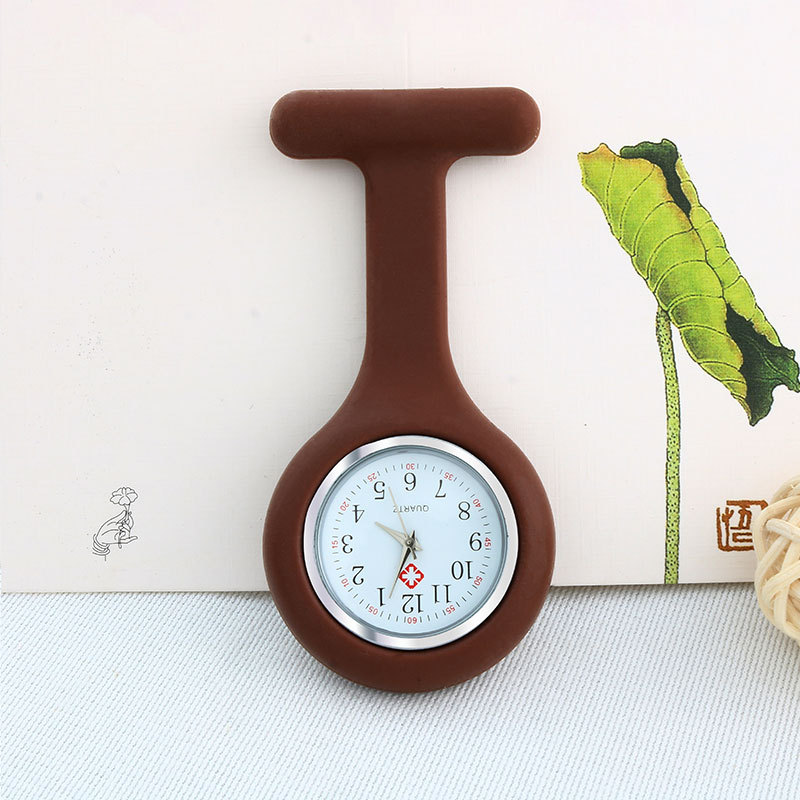 Picture of Factory Direct Sales New Silicone Band Wholesale Male and Female Nurse Watch Advertising Gift Hanging Watch Hot Selling Chest Watch Dropshipping