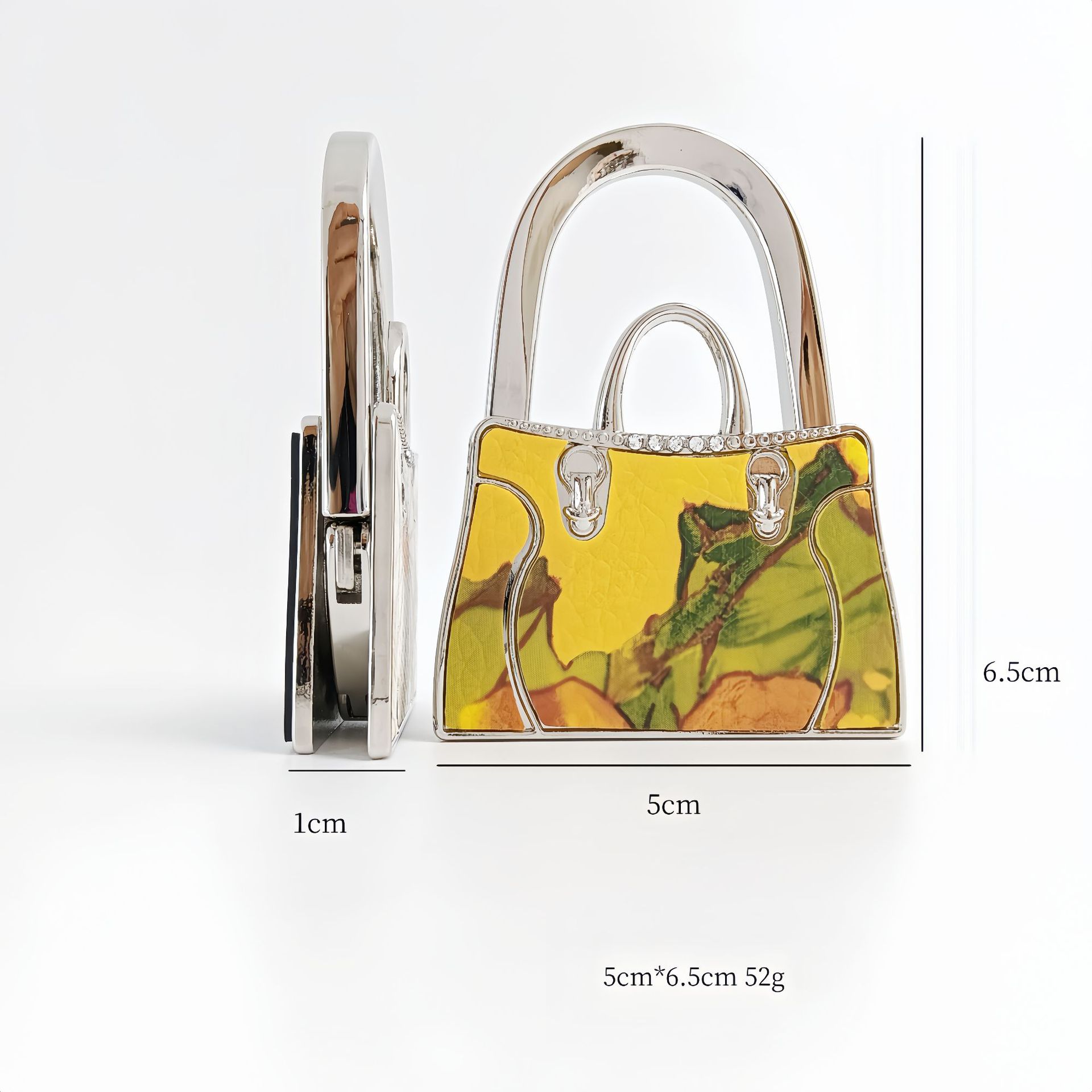 Foreign trade vase bag handbag hook table side storage large floral hanging bag hook bag hook gift hardware crafts