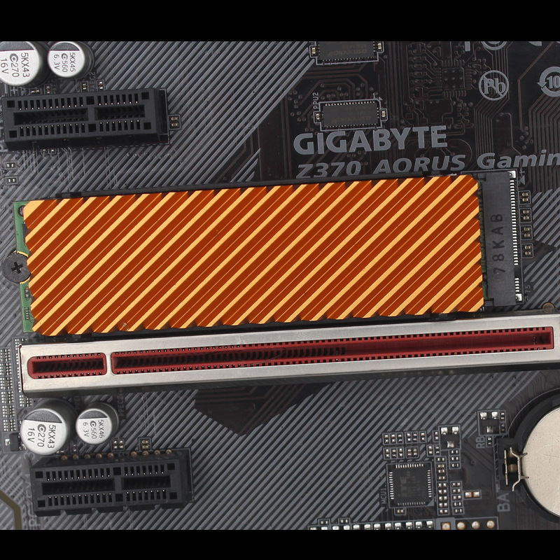 Picture of All-aluminum M.2 radiator hard disk solid-state cooling vest computer heat sink strong wind fast cooling wholesale