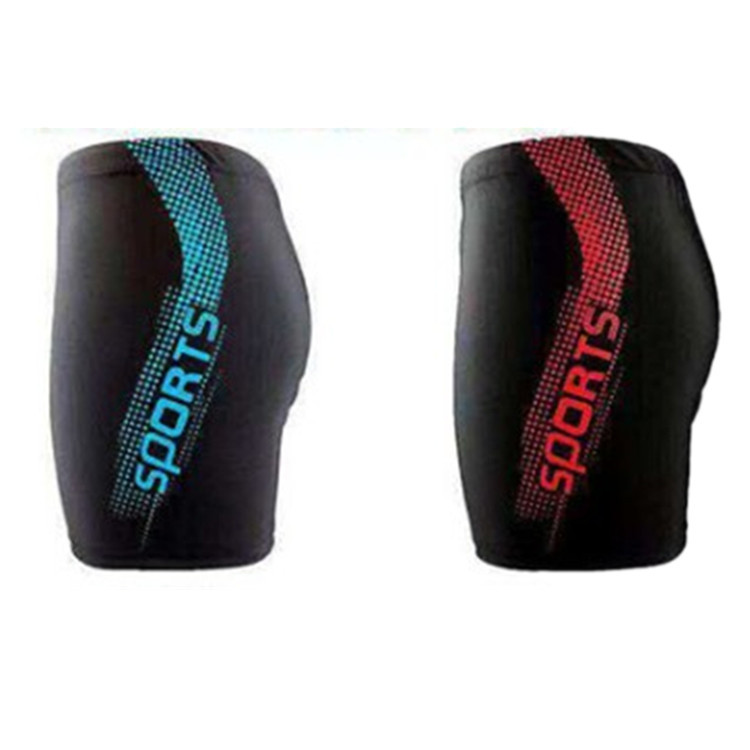 2019 new swimming trunks plus fat swimming trunks men's high waist conservative swimsuit boxer adult swimming trunks