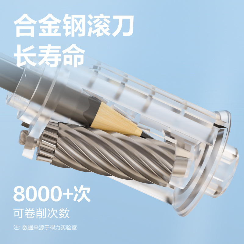 Picture of Deli VA69 large-caliber electric pencil sharpener cartridge pencil sharpener replacement blade replacement core pencil sharpener