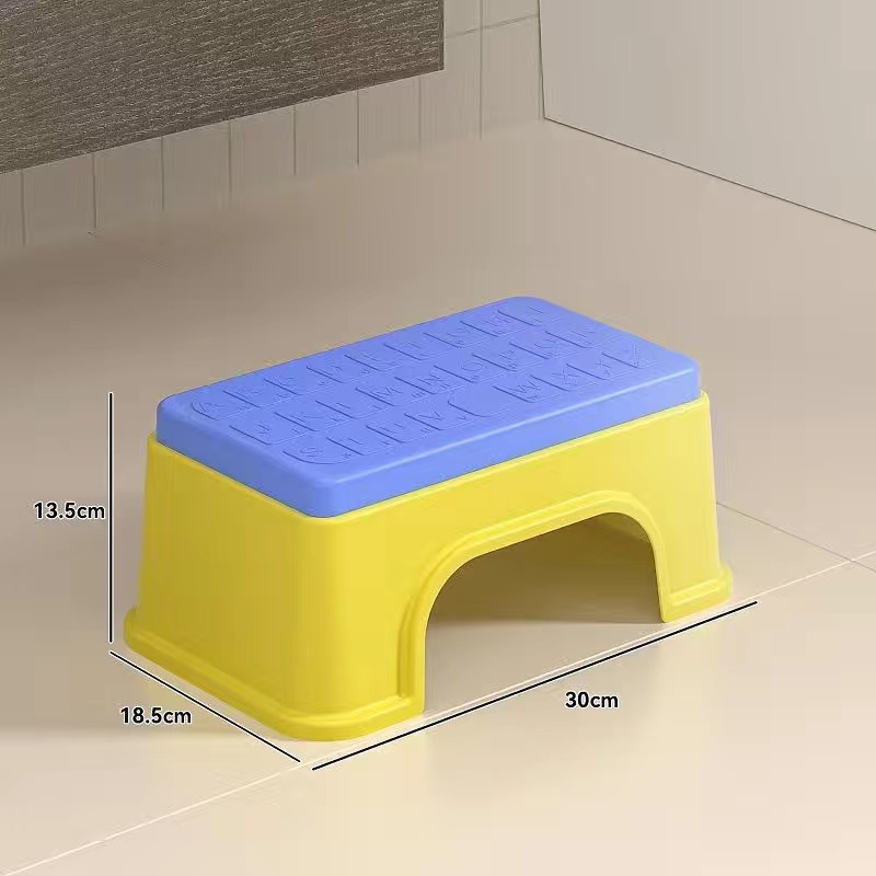 Picture of Step footrest, children's hand washing, anti-slip, plateau, field mat, footstool, small stool, washbasin, toilet stepping stool