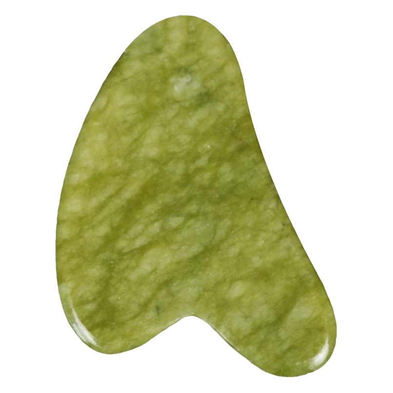 Xiuyan Jade Scraping Board, Heart-Shaped Scraping Massage Board, Facial, Whole Body Massage, Small Jade Scraping Board