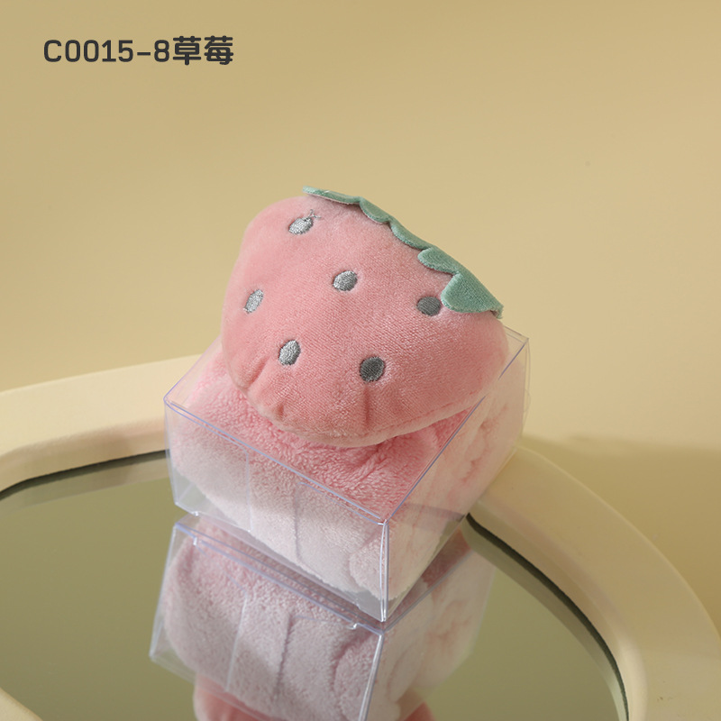 Picture of Hand gift towel creative towel cartoon animal children's square towel Tulip small towel gift box doll