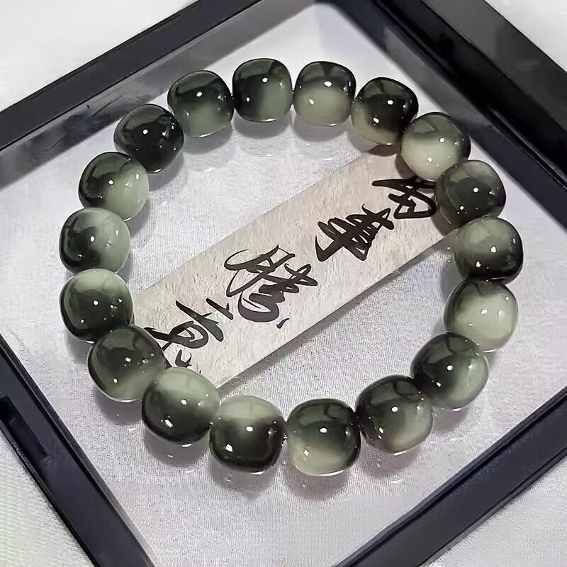Picture of Authentic Yuanshan Dai Bodhi Root Bracelet Genuine Student Toy Decompression Chinese Style Bodhi Bracelet Prayer Beads