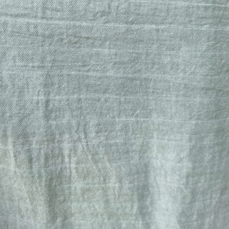 2025 thickened no print wash cotton twill cotton yarn-dyed fabric plaid striped bed single cloth factory wholesale cotton