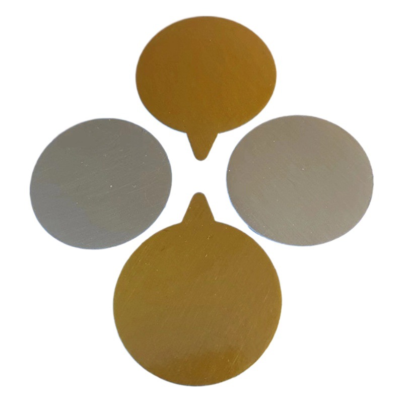 Wholesale Electromagnetic Induction Aluminum Foil Sealing Film 28mm with Ears for Oil and Honey Plastic Bottles, New Sealing Material