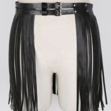 Fashion Women's Tassel Belt Personality All-match Clothing Performance Tassel Skirt Belt