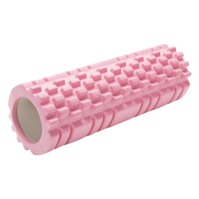 Hollow yoga column roller muscle relaxation massage roller EVA Mace fitness foam shaft yoga massage stick