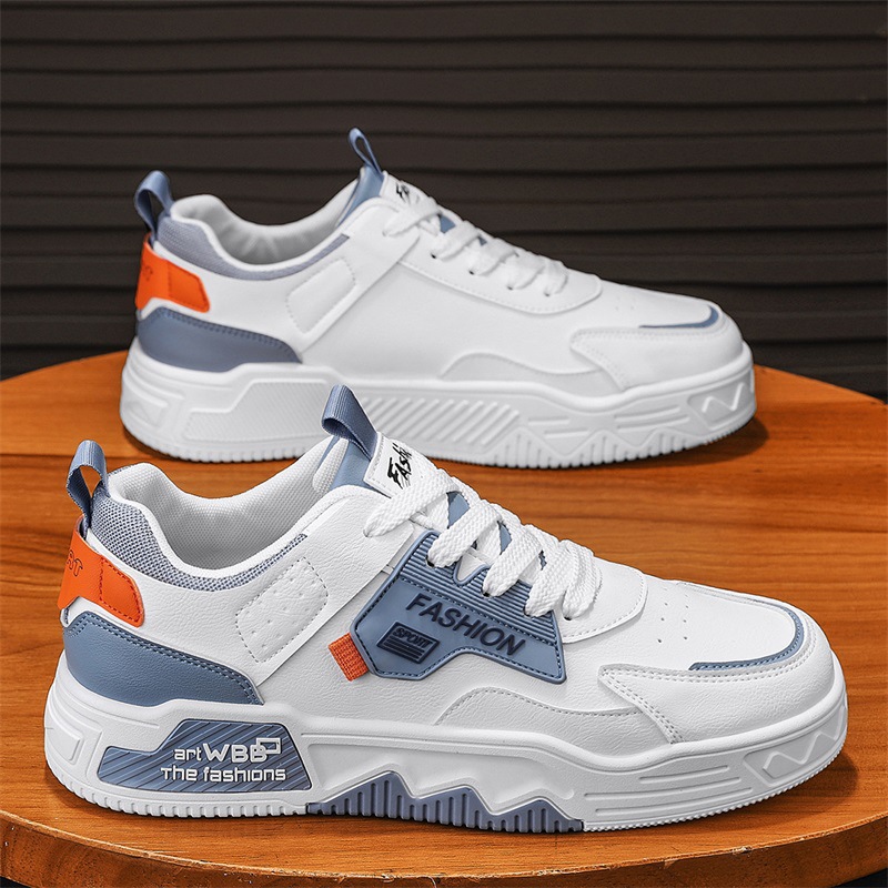 Men's Shoes 2025 Spring New Niche Design Sense Youth Sports Casual Sneakers Trendy All-match Flat Trendy Shoes