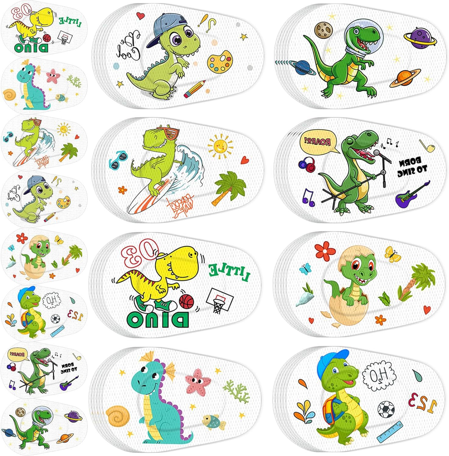Picture of Amblyopia shading eye patch full cover children strabismus correction training single-eye shielding single-eye mask glasses mask eye patch