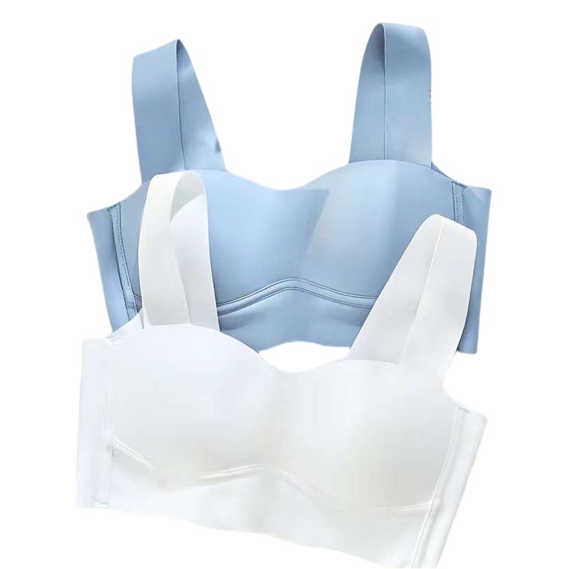 Adjustable Underwear Women's Small Chest Gathering and Collecting Parammary Anti-Sagging and Seamless Bra No Steel Ring Sports Beauty Vest