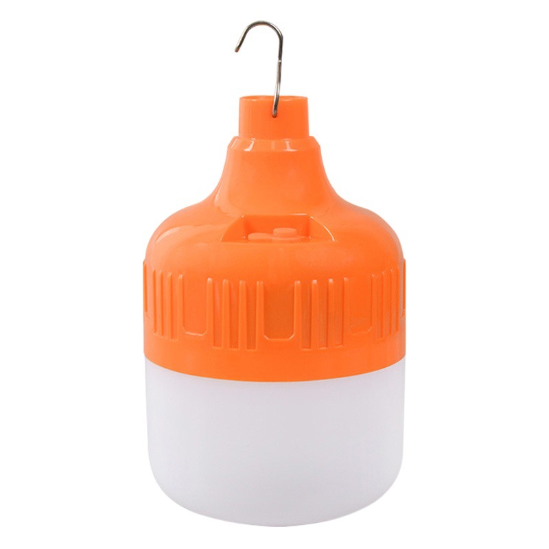 Dual-Tone Light Led Rechargeable Light Bulb Night Market Lamp Street Lamp Stall Lamp Bulb Outdoor Home Emergency USB Charging