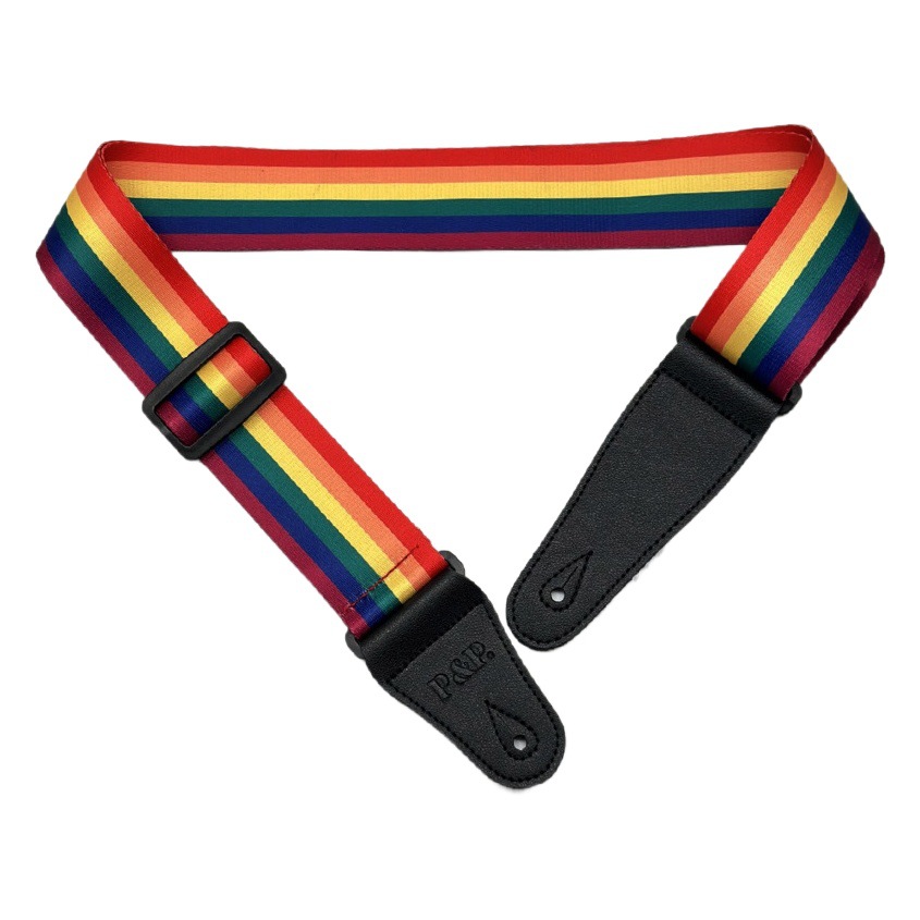 Printed guitar strap factory PP guitar strap folk electric guitar strap musical instrument accessories strap wholesale