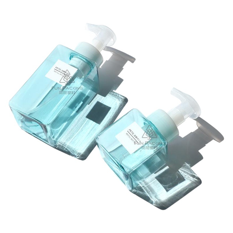 Picture of Spot Mousse Foaming Bottle 250ml Shower Gel Hand Sanitizer Bottle 450ml Square Foam Bottle 650ml Sub-Bottle