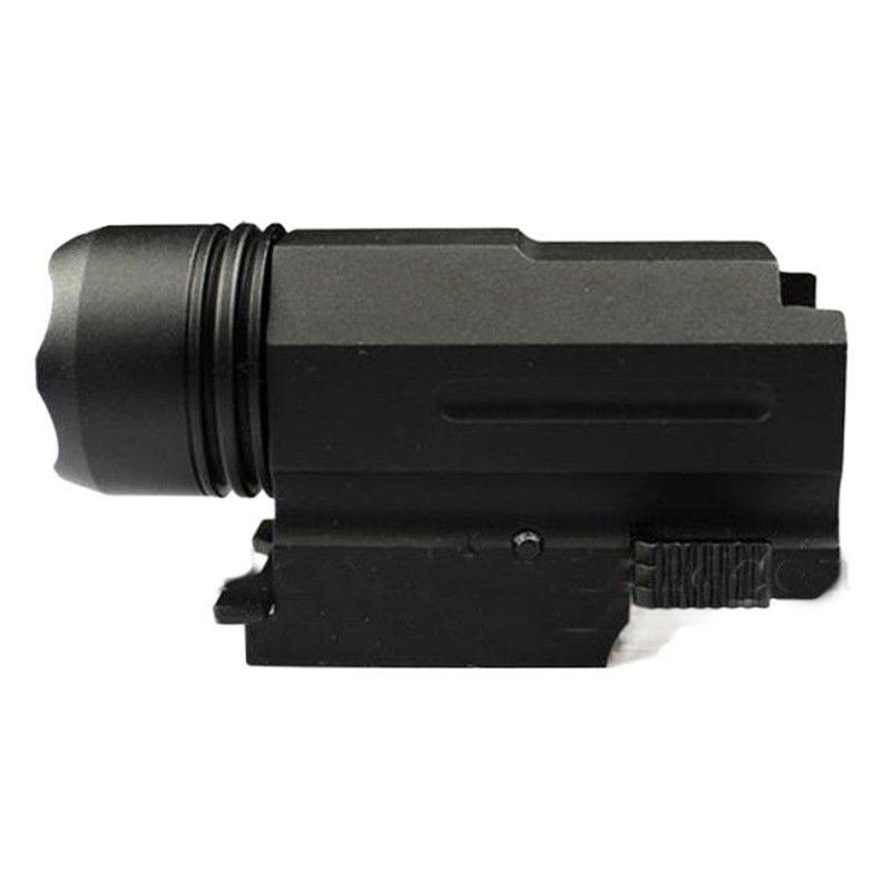 Tactical X100 strong light flashlight 20mm track clip LED strong light white light flashlight tactical hanging green flashlight