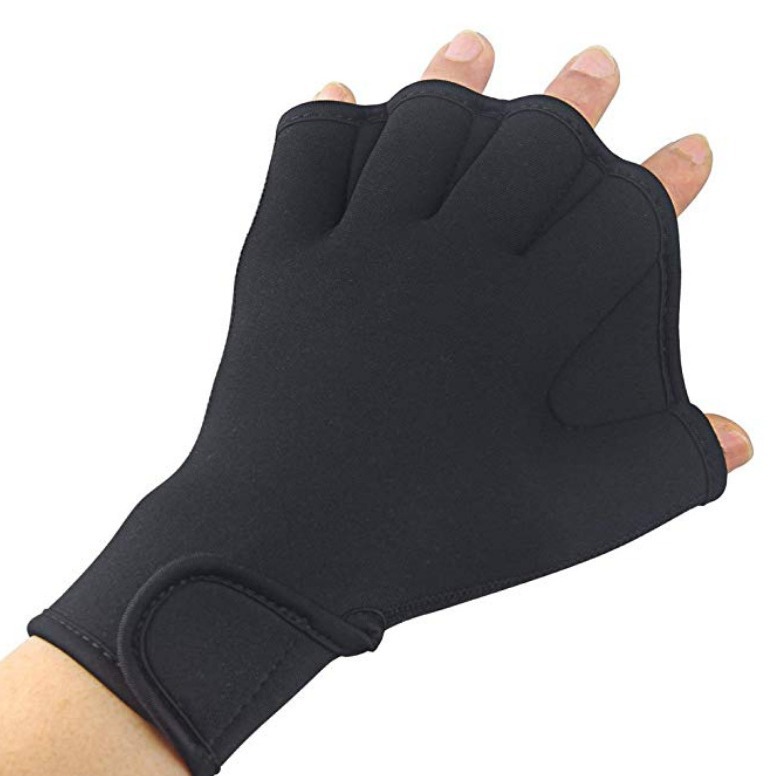 Picture of Cross-border hot selling diving flippers 2MM snorkeling surfing swimming gloves anti-scratch anti-piercing hand protection fingerless gloves