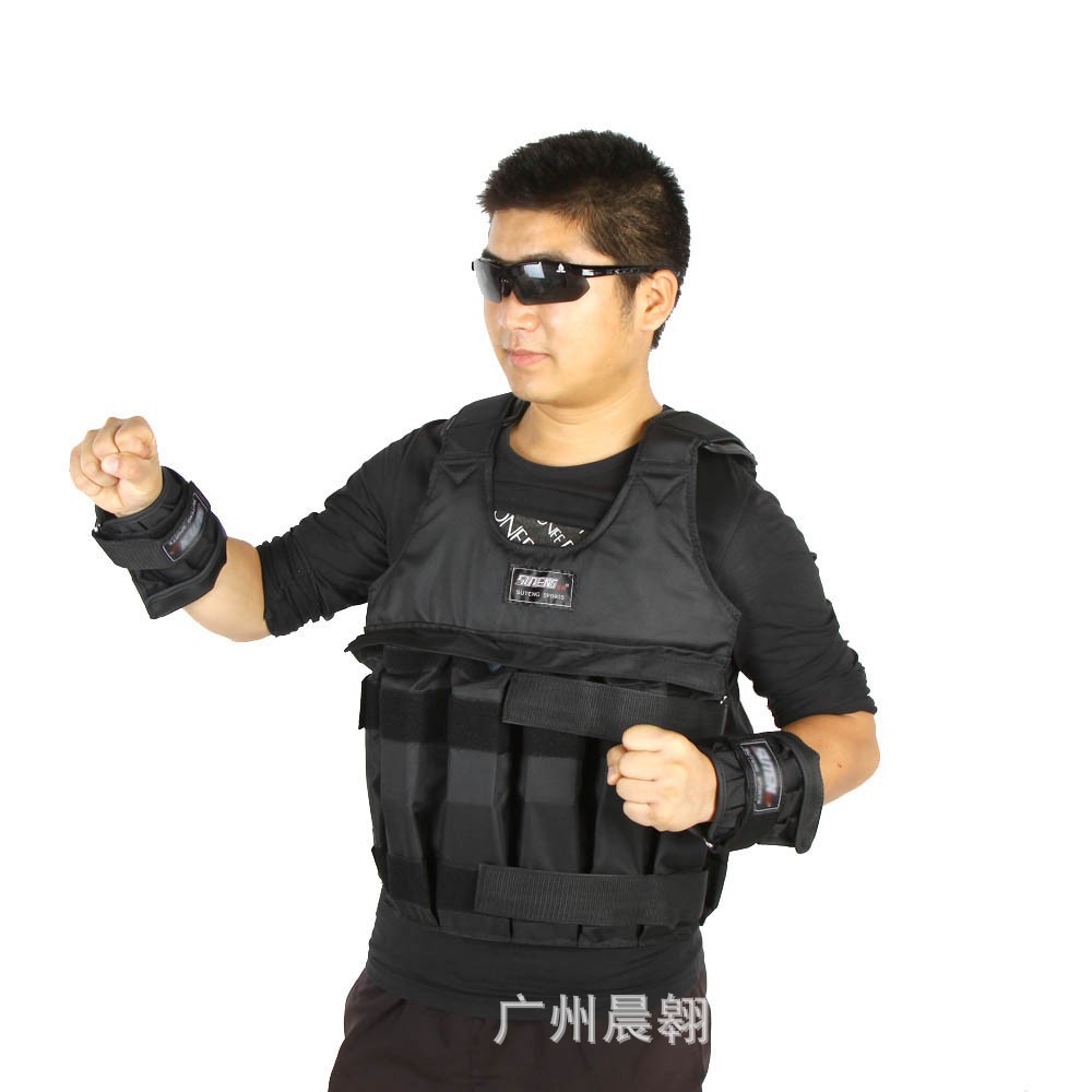 New Weight Vest Physical Training Weight Vest Sandsuit Sandy Bag Adjustable 20kg Weight Tactical Training Clothing