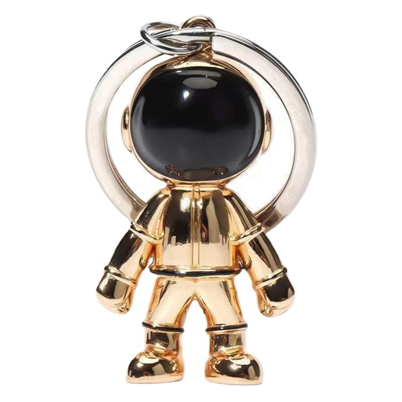 Factory wholesale astronaut key pendant car keychain high quality astronaut pendant creative hardware jewelry