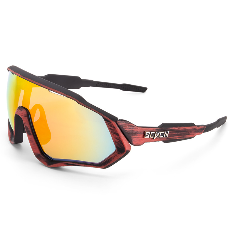 Picture of Foreign trade sunglasses men and women riding glasses outdoor sports glasses bicycle dustproof sunglasses soft nose pad wholesale