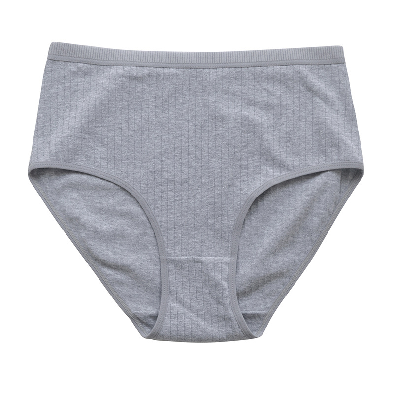 Picture of Amazon Butt Lifting High Waist Underwear Pure Cotton Women's Large Size Breathable Women's Briefs Pure Cotton High Waist Tummy Control Underwear Women