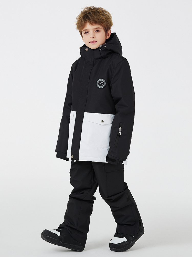 Picture of New Children's Ski Suit suit Boys and Girls Winter Outdoor Waterproof Warm Thickened Children's Ski Suit