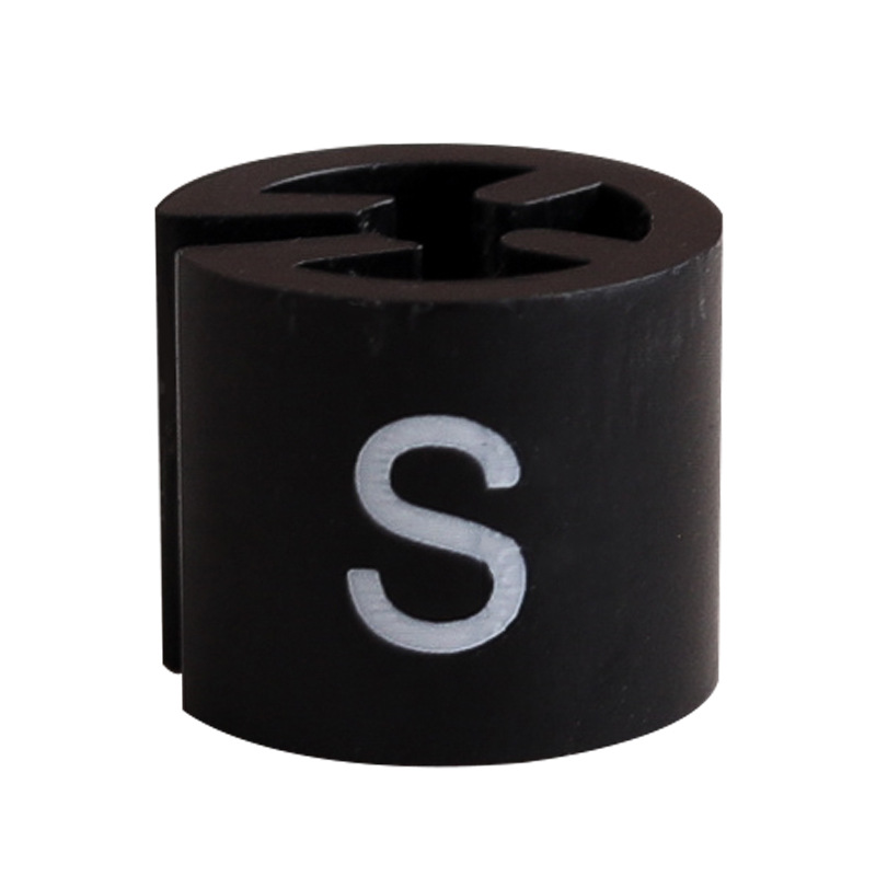 Picture of [Alphabet Size Buckle] Round Four-Tooth Size Circle Plastic Beads Adult Pants Size Grain Ready in Stock