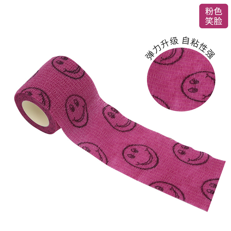 Picture of Spot self-adhesive bandage pet dog bandage finger bandage non-woven elastic elastic outdoor camouflage bandage
