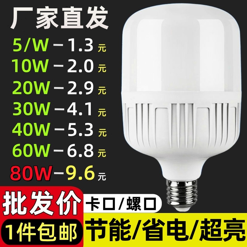 Bulb screw led energy saving bulb wholesale super bright energy saving lamp white home e27 indoor bulb lamp