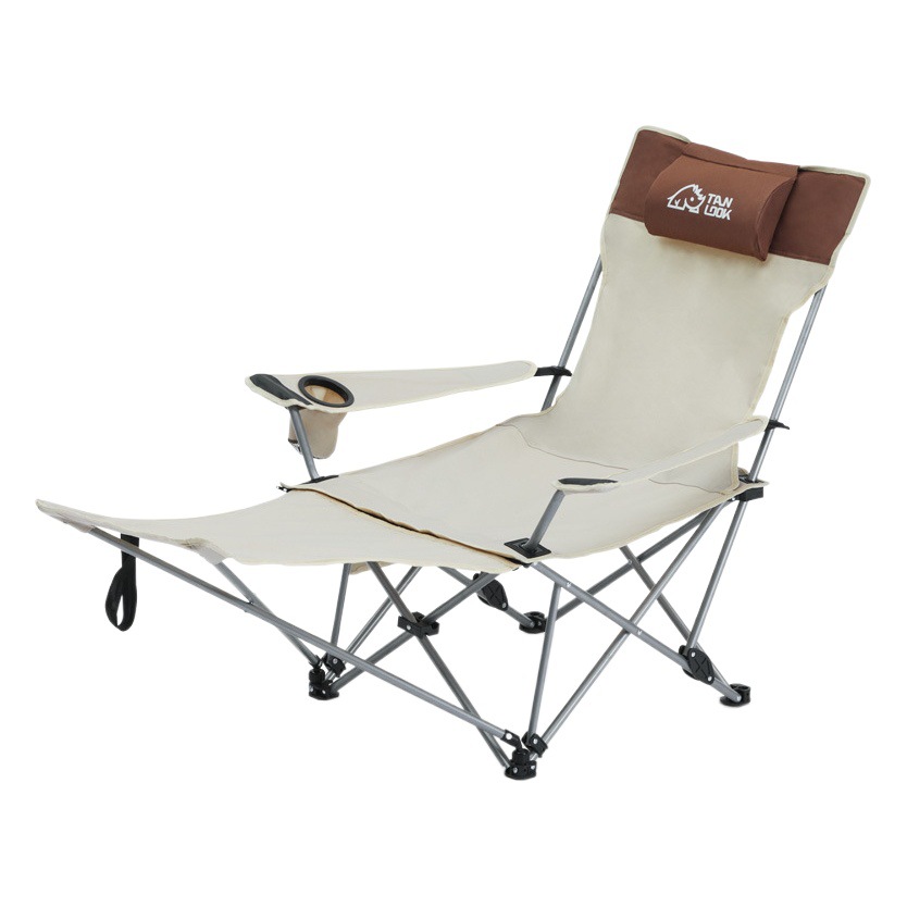 Outdoor Folding Recliner Portable Ultra-light Fishing Chair Lunch Break Camping Director Chair Art Student Stool