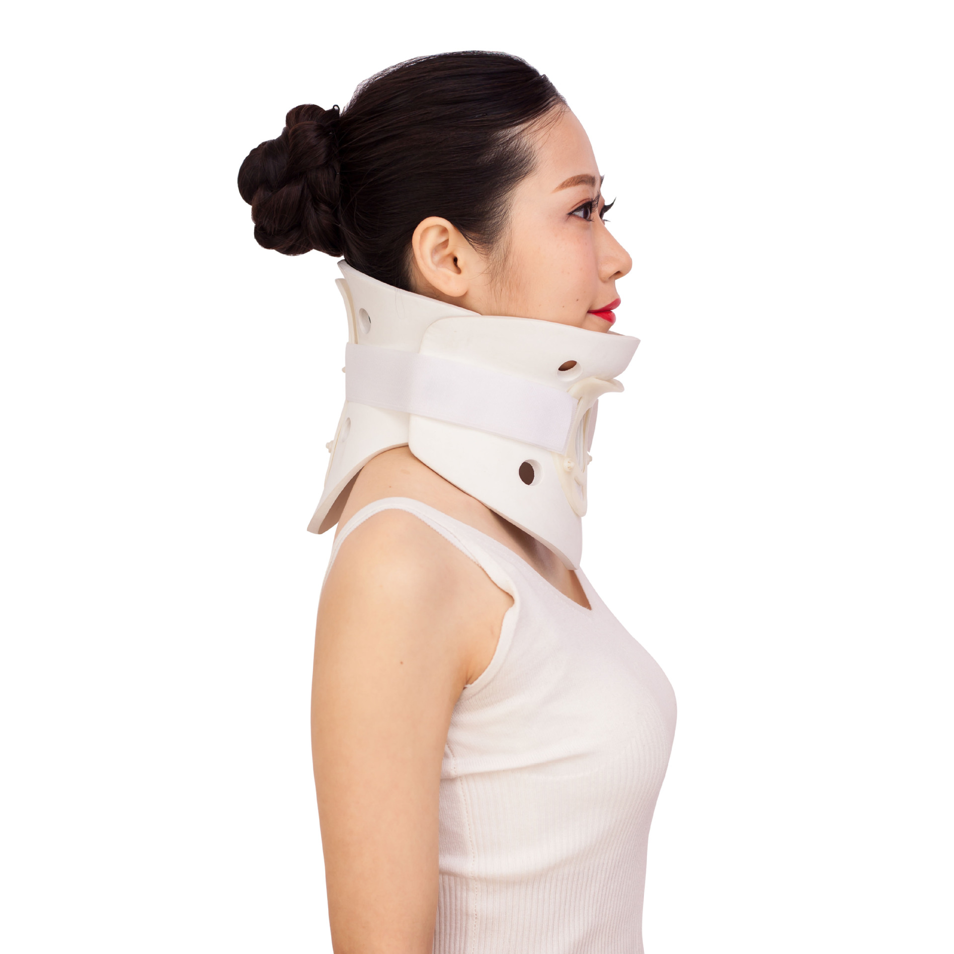 Picture of Summer Day Cervical Spine Fixation Brace Philadelphia Neck Support Neck Brace Polymer Split Neck Brace