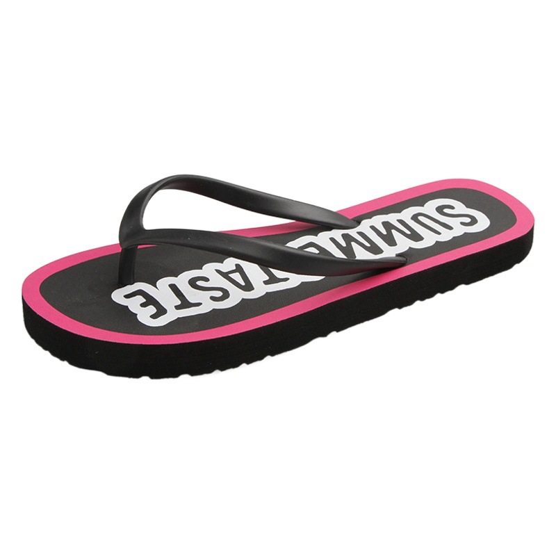 Candy-colored flip flops for women Summer new online celebrity couple non-slip Beach seaside fashion flip-flops non-slip all-match
