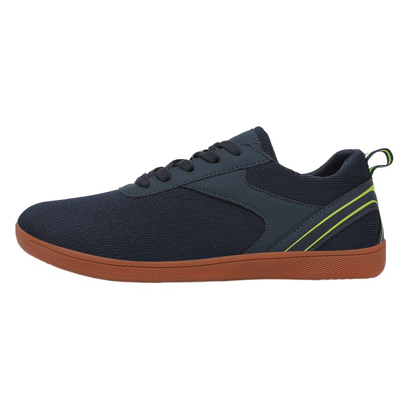 2023 new men's wide last shoes comfortable women's walking shoes wide toe shoes breathable soft bottom couple fly woven sports driving shoes