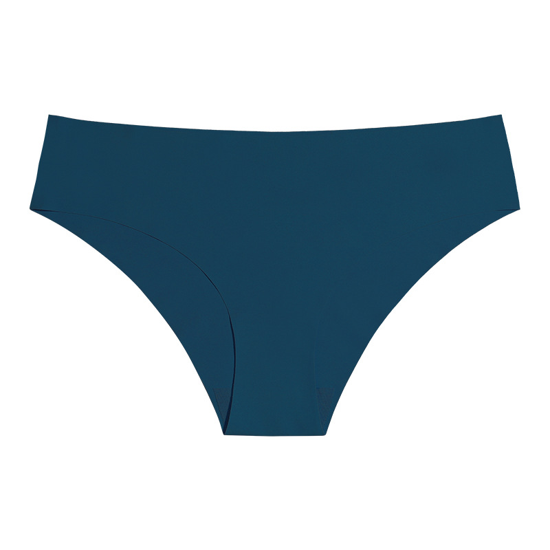 Picture of European and American Cross-border Pregnant Women's plus size Traceless Women's Underwear Class A Ice Silk Breathable Sports Low Waist Naked Briefs for Women