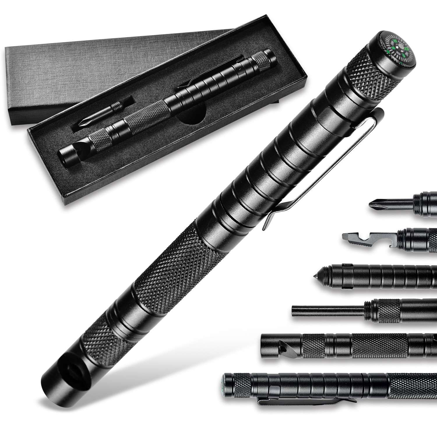 Tactical Pen 2021 new multi-functional fire stick cross-border e-commerce products Amazon hot selling outdoor equipment