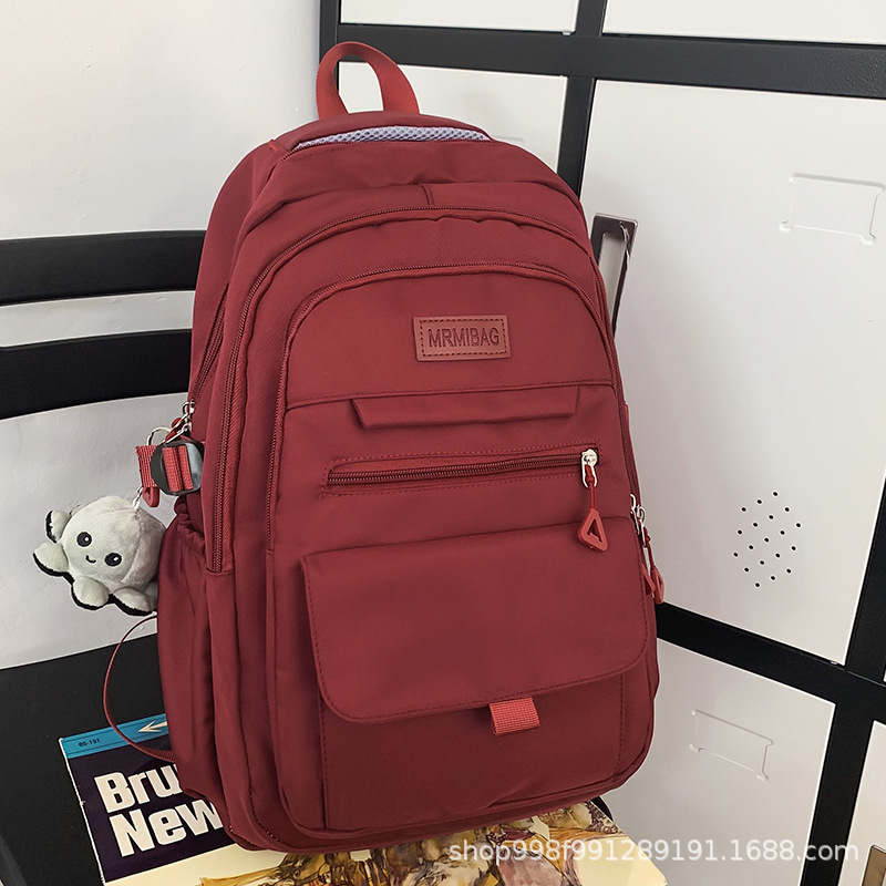 Picture of Schoolbags Men's College Student Backpacks Middle School Students Junior High School Students Ins High Quality Wholesale Custom Primary School Student Backpacks