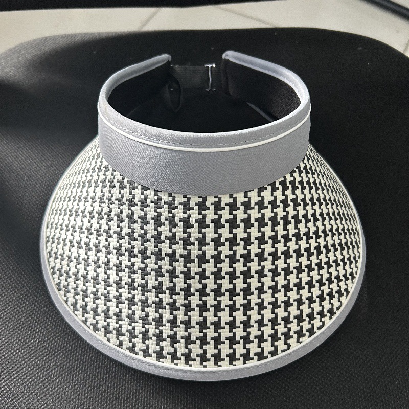 Picture of Sun hat foldable sun hat outdoor riding Women's Big brim empty top cycling sun protection fisherman sun hat