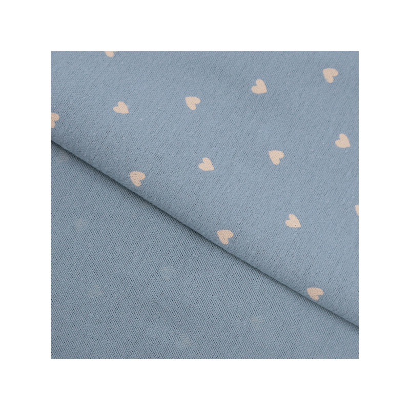 Picture of in stock cotton sanding printed fabric 5.2cm floral cloth women's shirt dress doll cloth