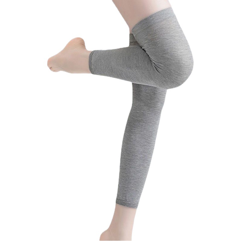 Summer Colored Cotton Knee Pads, Thin and Warm, Pure Cotton Leg Warmers for Protecting Knees, Suitable for Elderly with Cold Legs, Air-Conditioned Rooms, and Sports Protection