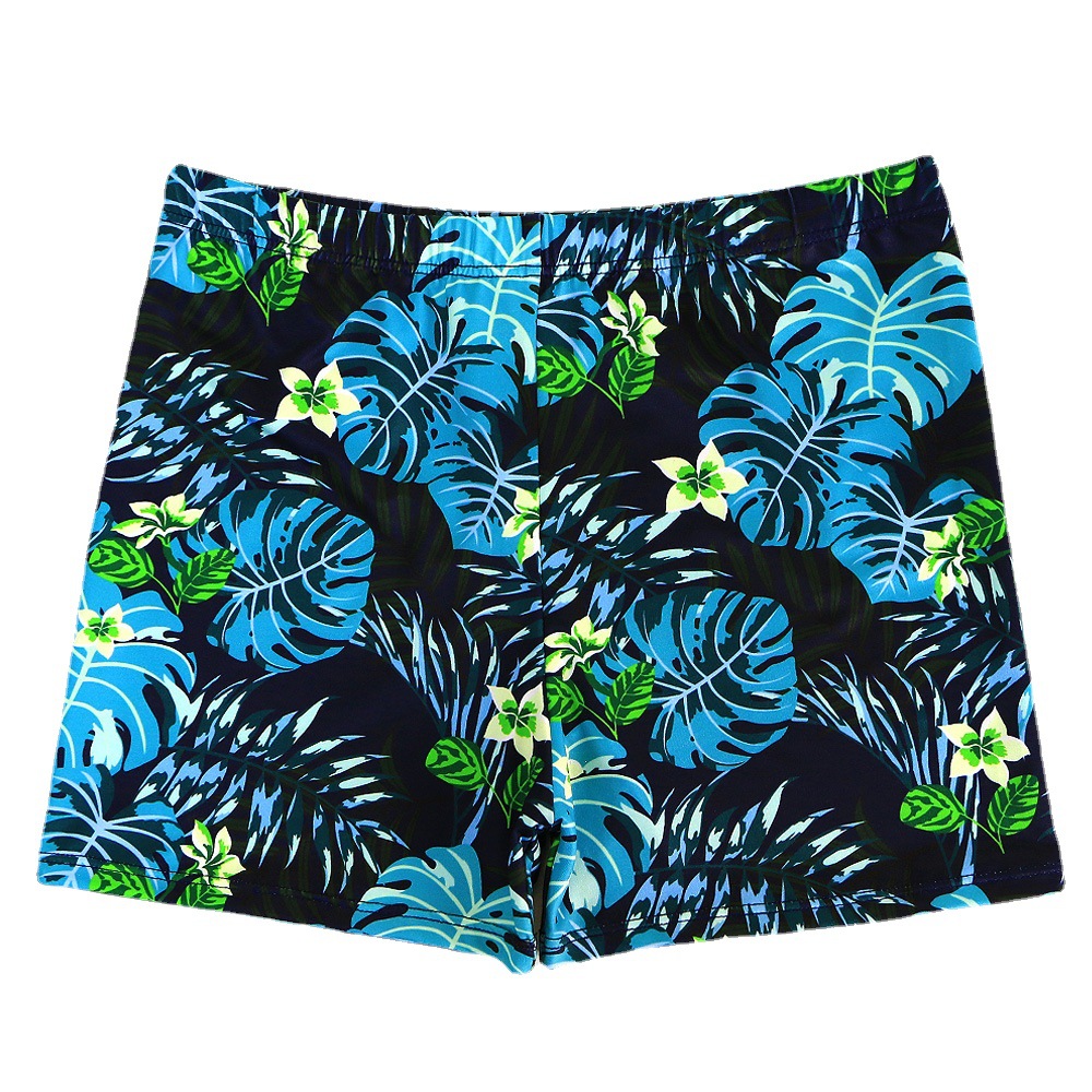 Picture of New boxer swimming trunks men's fashion printing casual quick-drying Hot Spring Holiday Beach swimming pool swimming trunks