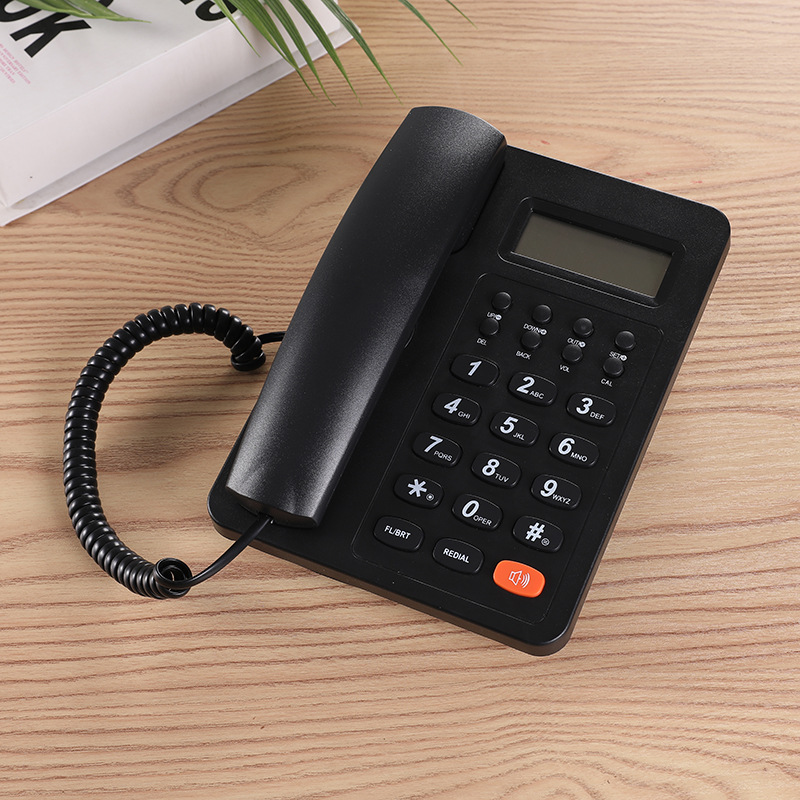 Telephone HCD3588 Hotel Home Telephone Corded Telephone Multi-function Keys Landline