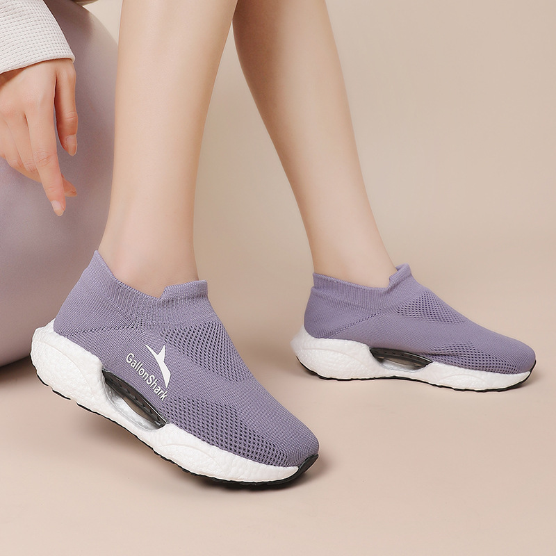 Picture of Goren Shark Light Luxury Skin-Relieved Shoes Indoor Fitness Rope Skipping Skipping Exercise Non-slip Shock Absorption Bottom Treadmill Special Wear-resistant Lightweight