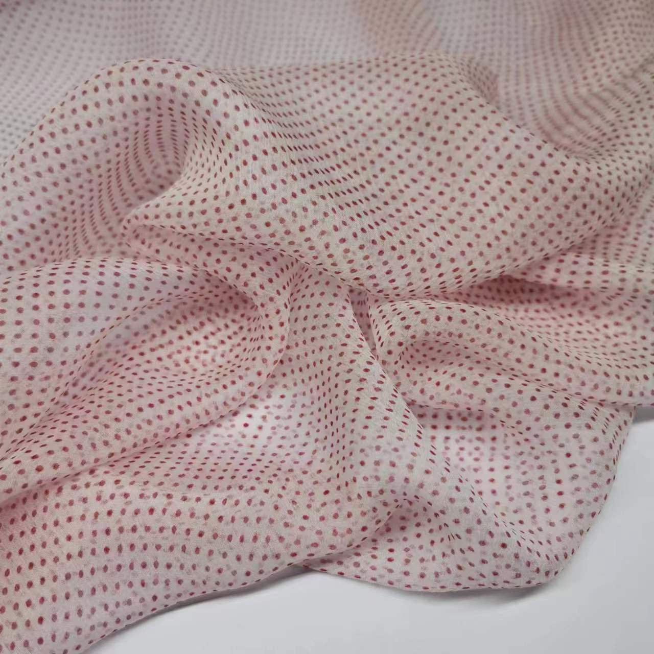Xiaodian Mulberry Silk Georgette Fabric 7mm Wide Fashion Silk Fabric