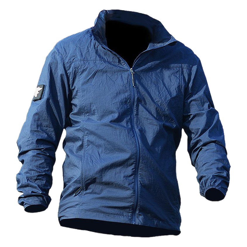 Summer Outdoor Sun Protection Clothing Men's Ultra-thin Breathable Archon Tactical Skin Clothing Windbreaker Quick-drying Coat Sun Protection Clothing