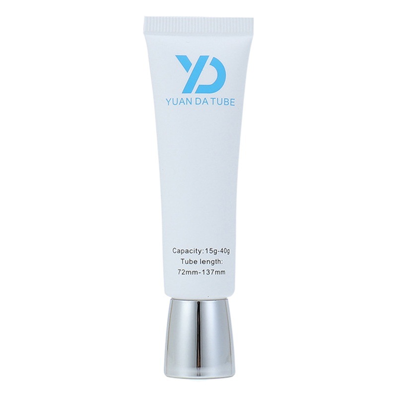 22 diameter bowl-shaped cover hose cosmetic hose trial sub-bottle pointed hose eye cream PE plastic bottle wholesale