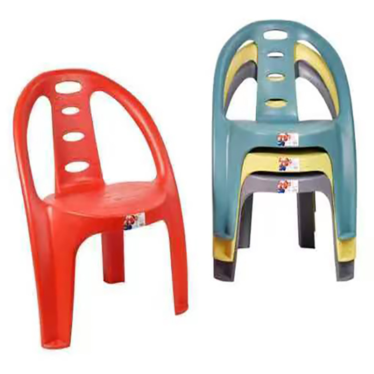 Picture of Tianyu Children's Chair with Plastic Backrest, Kindergarten Table and Chair, Baby Seat Stool, Small Stool, Kindergarten Special Use