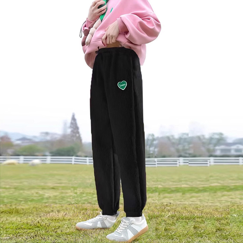 Girls' Pants Spring and Autumn 2024 New Children's Spring Sweatpants Big Kids Spring Sports Pants Spring Thin Casual Pants