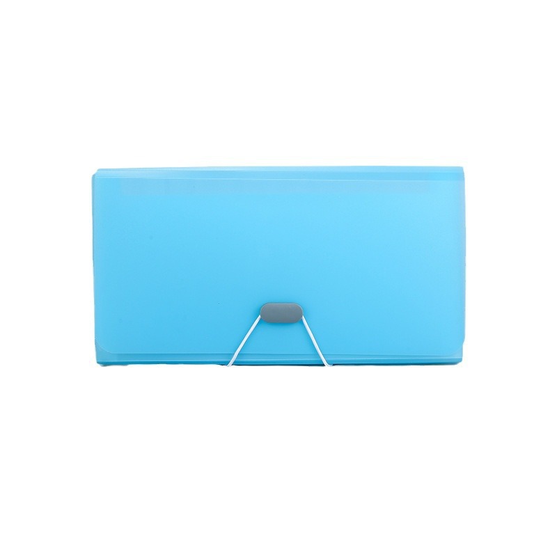 Picture of B6-13 Grid Accordion Folder Pp Waterproof Invoice Cosmetics Bag Macaron Color Folder Manufacturer Direct Delivery