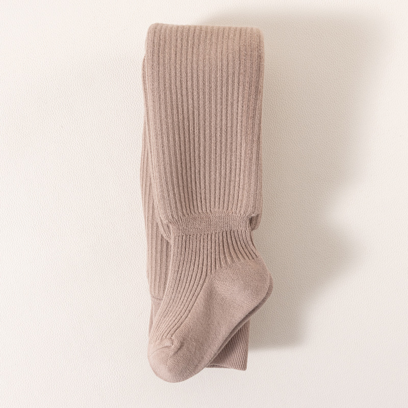 Picture of 2025 Spring and Autumn Girls' Easiest for Match Outerwear All-In-One Socks Black Velvet Thickened Leggings Warm Children's Pantyhose